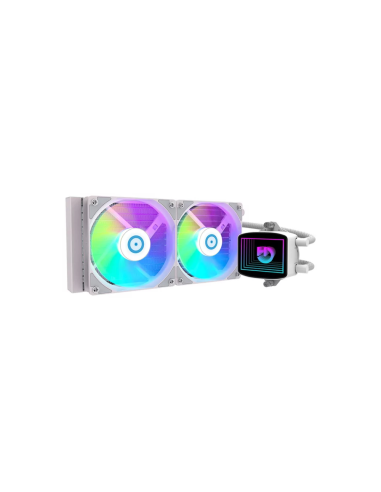 Hiditec LDCR10003 sistema de refrigeración para ordenador Procesador Sistema de refrigeración líquida todo en uno 12 cm Blanco 1