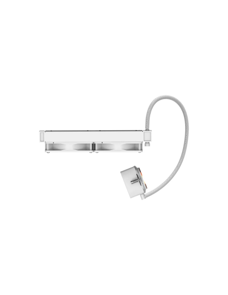 Hiditec LDCR10003 sistema de refrigeración para ordenador Procesador Sistema de refrigeración líquida todo en uno 12 cm Blanco 1