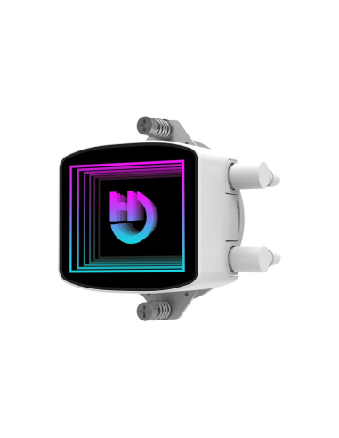 Hiditec LDCR10003 sistema de refrigeración para ordenador Procesador Sistema de refrigeración líquida todo en uno 12 cm Blanco 1