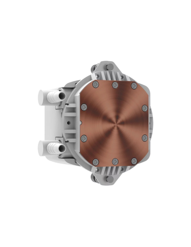 Hiditec LDCR10003 sistema de refrigeración para ordenador Procesador Sistema de refrigeración líquida todo en uno 12 cm Blanco 1