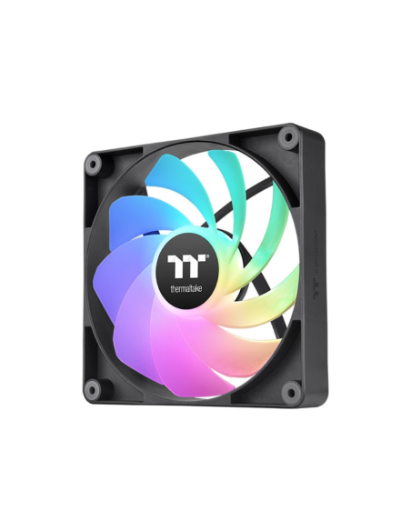 Thermaltake CT120 Reverse ARGB Carcasa del ordenador Ventilador 12 cm Negro 2 pieza(s)