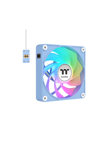 Thermaltake CL-F198-PL12BU-A sistema de refrigeración para ordenador Carcasa del ordenador Ventilador 12 cm Azul 3 pieza(s)