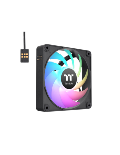 Thermaltake CL-F182-PL14SW-A sistema de refrigeración para ordenador Carcasa del ordenador Ventilador 14 cm Negro 3 pieza(s)