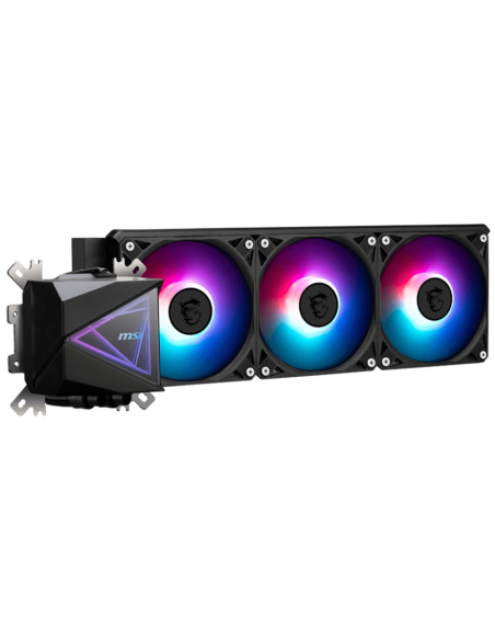 MSI MAG Coreliquid I360 Carcasa del ordenador Sistema de refrigeración líquida todo en uno 12 cm Negro 1 pieza(s)