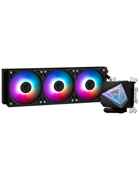 MSI MAG Coreliquid I360 Carcasa del ordenador Sistema de refrigeración líquida todo en uno 12 cm Negro 1 pieza(s)