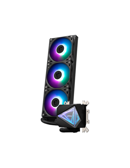 MSI MAG Coreliquid I360 Carcasa del ordenador Sistema de refrigeración líquida todo en uno 12 cm Negro 1 pieza(s)