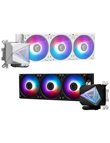 MSI MAG Coreliquid I360 Carcasa del ordenador Sistema de refrigeración líquida todo en uno 12 cm Negro 1 pieza(s)