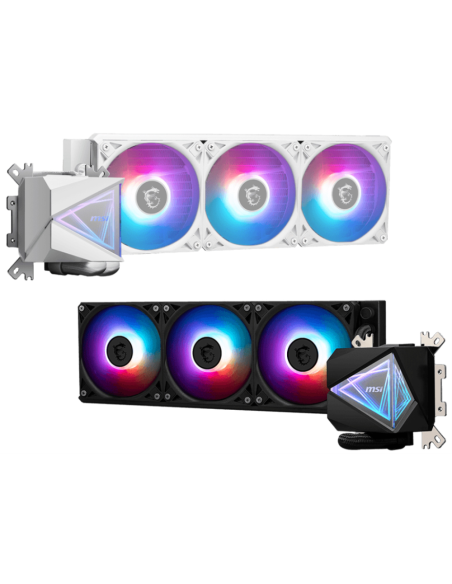 MSI MAG Coreliquid I360 Carcasa del ordenador Sistema de refrigeración líquida todo en uno 12 cm Negro 1 pieza(s)