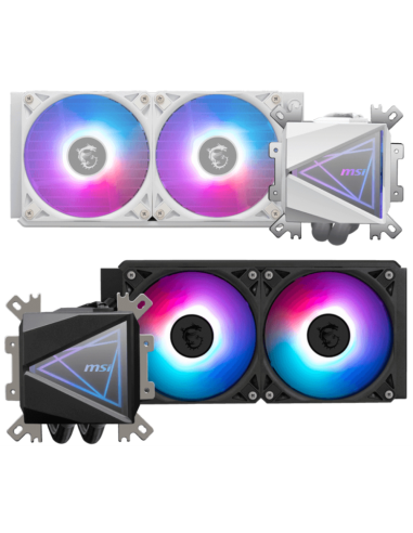 MSI MAG Coreliquid I240 Carcasa del ordenador Sistema de refrigeración líquida todo en uno 12 cm Negro 1 pieza(s)