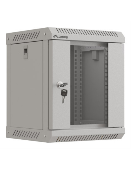 Lanberg WF11-3306-10S armario rack 6U Bastidor de pared Gris