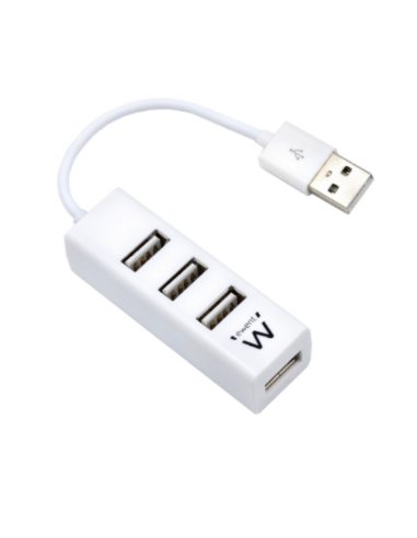 Ewent EW1122 hub de interfaz USB 2.0 Blanco