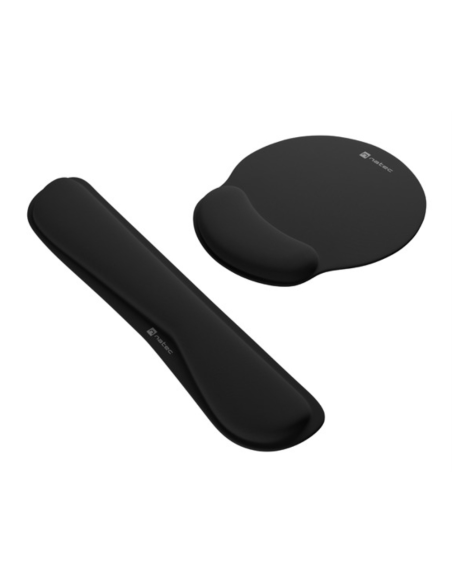 NATEC NPF-2195 alfombrilla para ratón Negro