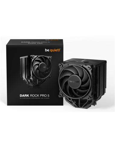 be quiet! Dark Rock Pro 5 Procesador Refrigerador de aire 120/135 mm Negro 1 pieza(s)