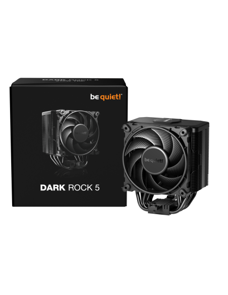 be quiet! DARK ROCK 5 Procesador Refrigerador de aire 12 cm Negro 1 pieza(s)