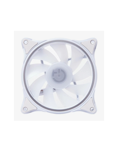 Hiditec N18 ARGB Carcasa del ordenador Ventilador 12 cm Blanco