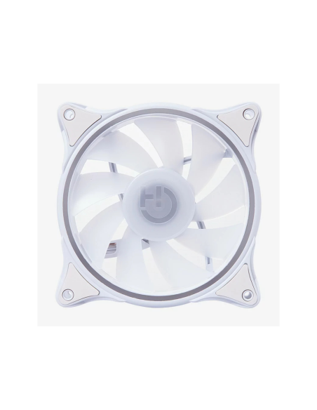 Hiditec N18 ARGB Carcasa del ordenador Ventilador 12 cm Blanco
