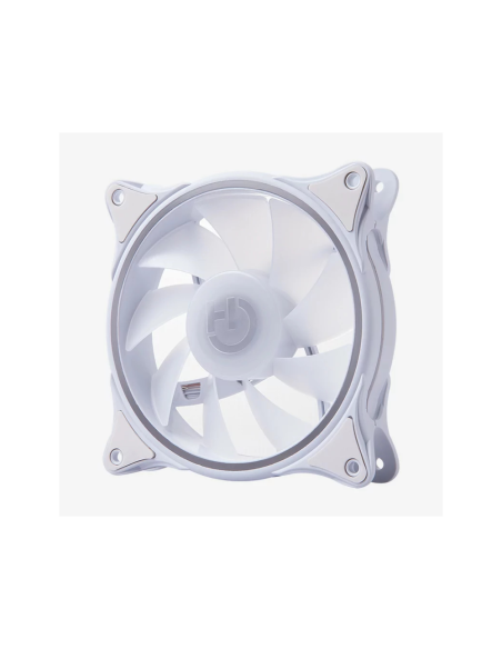Hiditec N18 ARGB Carcasa del ordenador Ventilador 12 cm Blanco