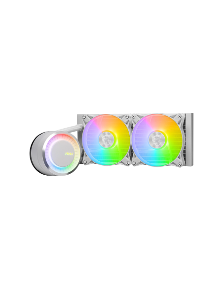 MSI MAG Coreliquid E240 WHITE Placa base, Procesador Kit de refrigeración líquida 12 cm Blanco