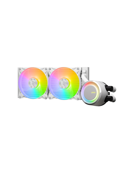 MSI MAG Coreliquid E240 WHITE Placa base, Procesador Kit de refrigeración líquida 12 cm Blanco