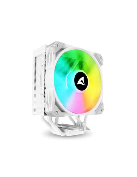 Sharkoon A50 RGB Procesador Refrigerador de aire 12 cm Blanco 1 pieza(s)