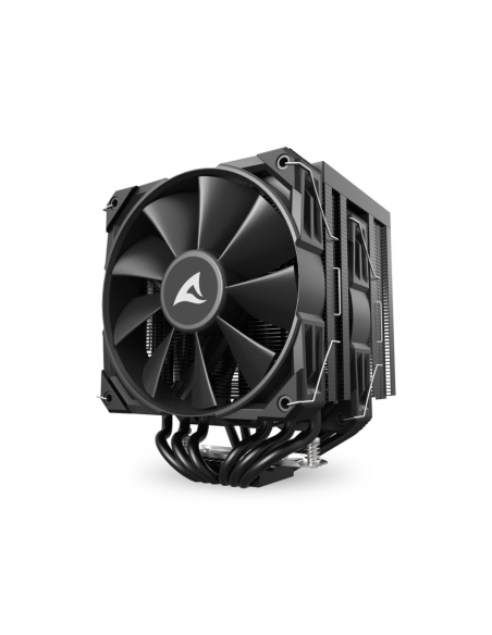 Sharkoon A60 Procesador Refrigerador de aire 12 cm Negro 1 pieza(s)