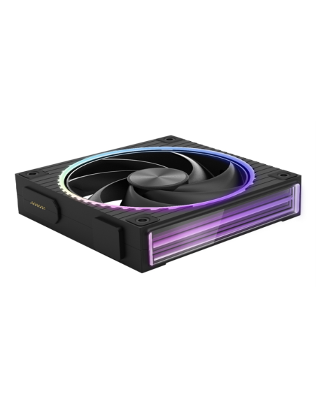 Zalman ZM-DF120 BLACK sistema de refrigeración para ordenador Placa base Ventilador 12,4 cm Negro 1 pieza(s)