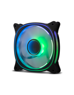 NOX NXHUMMERVFAN sistema de refrigeración para ordenador Carcasa del ordenador Ventilador 12 cm Negro