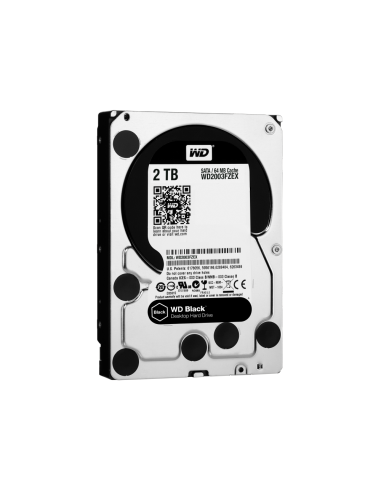 Western Digital WD_BLACK Black disco duro interno 2 TB 7200 RPM 64 MB 3.5" Serial ATA III