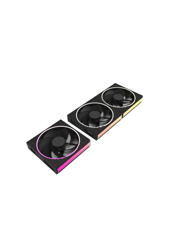 Zalman ZM-DF120R Placa base Ventilador 12,4 cm Negro 1 pieza(s)
