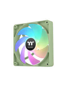 Thermaltake Matcha Green CT120 Carcasa del ordenador Ventilador 12 cm Verde, Blanco 2 pieza(s)