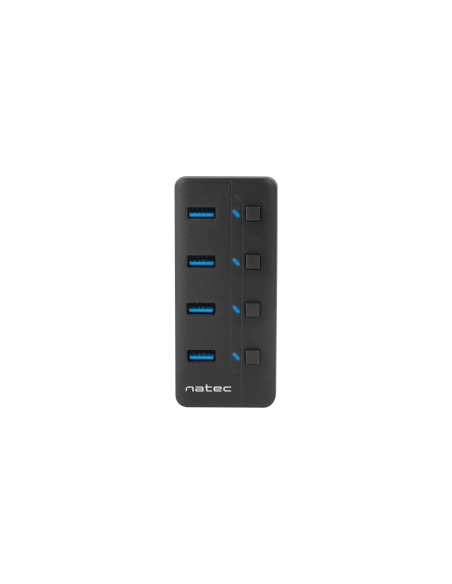 NATEC MANTIS USB 2.0 Type-B 5000 Mbit/s Negro