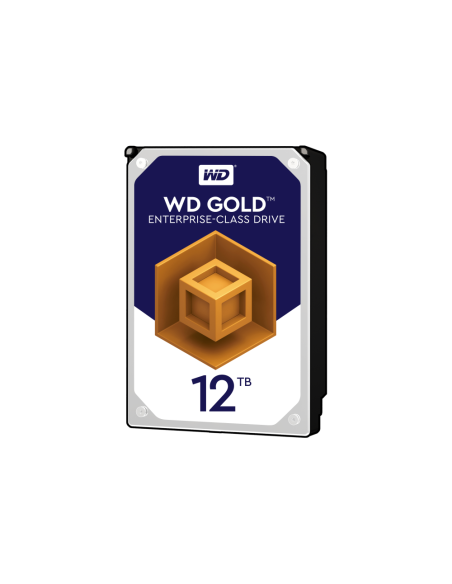 Western Digital Gold disco duro interno 12 TB 7200 RPM 256 MB 3.5" Serial ATA III