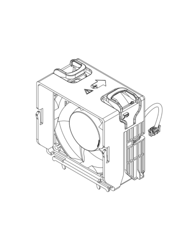 DELL 121-BBBX sistema de refrigeración para ordenador Carcasa del ordenador Ventilador