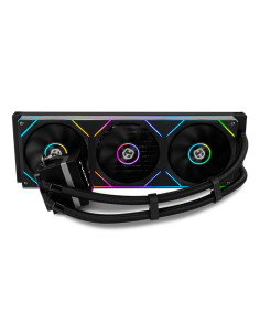 NOX Hummer M-360 LCD|Kit RL Magnético ARGB Negro