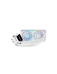 NOX Hummer M-240 LCD|Kit RL Magnético ARGB Blanco