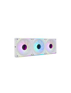 NOX Hummer Pro Link Carcasa del ordenador Refrigerador de aire 12 cm Blanco 3 pieza(s)