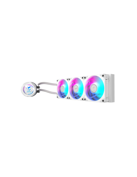 GIGABYTE AORUS WATERFORCE II 360 ICE Refrigerador de CPU líquido AIO - 3x ventiladores ARGB de 120 mm, mecanismo de conexión des