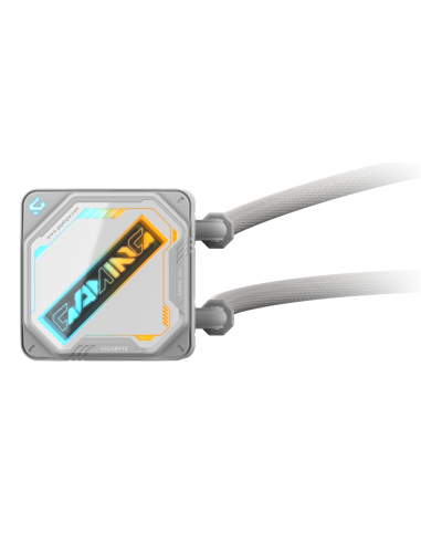 GIGABYTE GAMING 240 ICE Refrigeración Líquida para CPU - 2x120mm Ventiladores ARGB, mecanismo de enclavamiento deslizante, DAISY