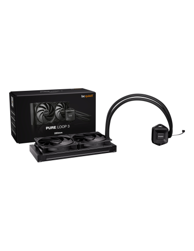 be quiet! PURE LOOP 3 Procesador Sistema de refrigeración líquida todo en uno 14 cm Negro