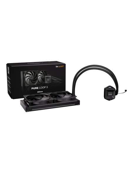 be quiet! PURE LOOP 3 Procesador Sistema de refrigeración líquida todo en uno 14 cm Negro