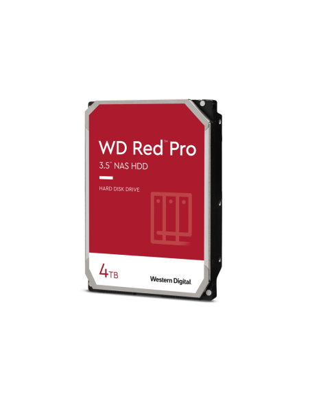 Western Digital RED PRO 4 TB disco duro interno 7200 RPM 256 MB 3.5" Serial ATA III