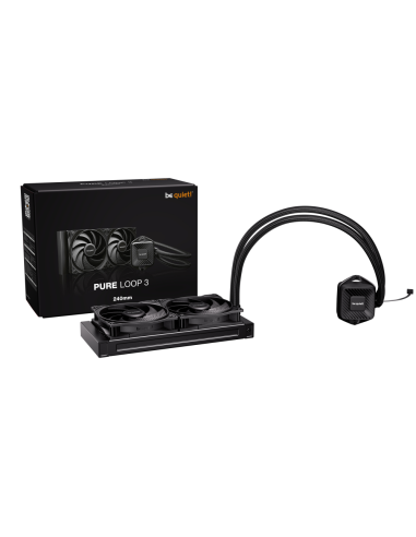 be quiet! PURE LOOP 3 Procesador Sistema de refrigeración líquida todo en uno 12 cm Negro 1 pieza(s)