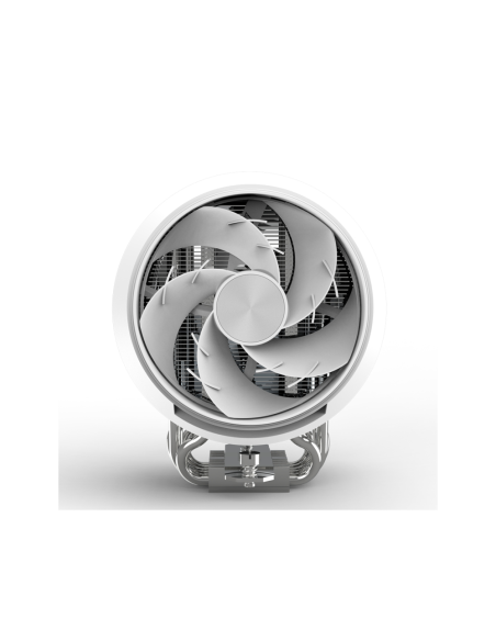 Zalman ZET5 Procesador Ventilador 12 cm Blanco 1 pieza(s)