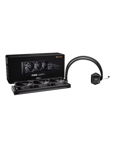 be quiet! PURE LOOP 3 Procesador Sistema de refrigeración líquida todo en uno 12 cm Negro 1 pieza(s)