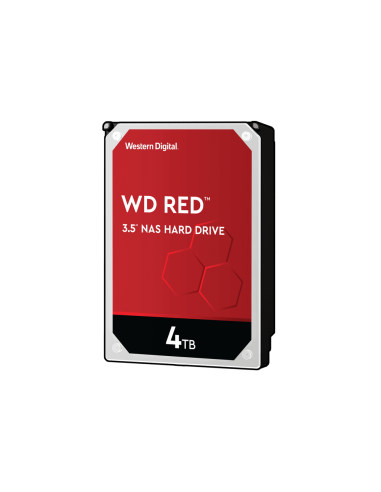 Western Digital Red disco duro interno 4 TB 5400 RPM 256 MB 3.5" Serial ATA III