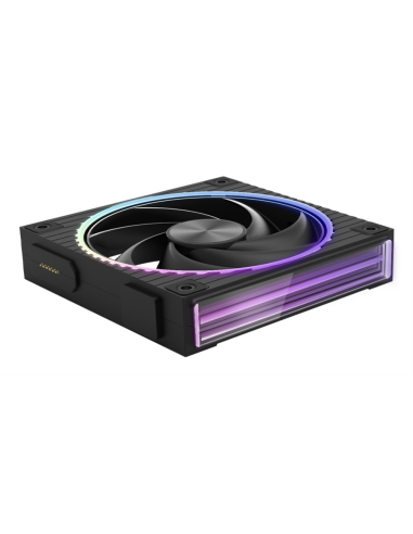 Zalman ZM-DF120 BLACK sistema de refrigeración para ordenador Placa base Ventilador 12,4 cm Negro 1 pieza(s)