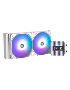 Zalman ALPHA2 A24 WHITE sistema de refrigeración para ordenador Procesador Sistema de refrigeración líquida todo en uno 12 cm Bl 2