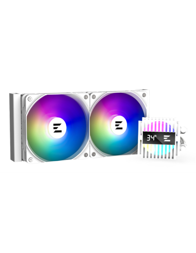Zalman ALPHA2 A24 WHITE sistema de refrigeración para ordenador Procesador Sistema de refrigeración líquida todo en uno 12 cm Bl