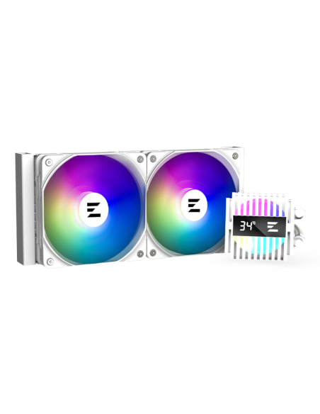 Zalman ALPHA2 A24 WHITE sistema de refrigeración para ordenador Procesador Sistema de refrigeración líquida todo en uno 12 cm Bl