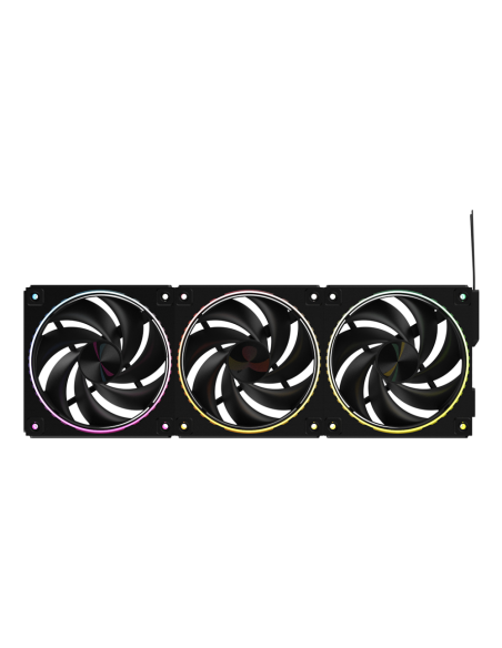 Zalman ZM-DF120 A3 BLACK sistema de refrigeración para ordenador Placa base Ventilador 12,4 cm Negro 1 pieza(s)